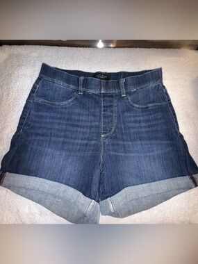 Judy‎ Blue Indigo Rolled Hem Denim Shorts Woman’s Size 1X